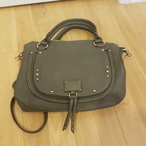Sole Society Vegan Leather Saddlebag.